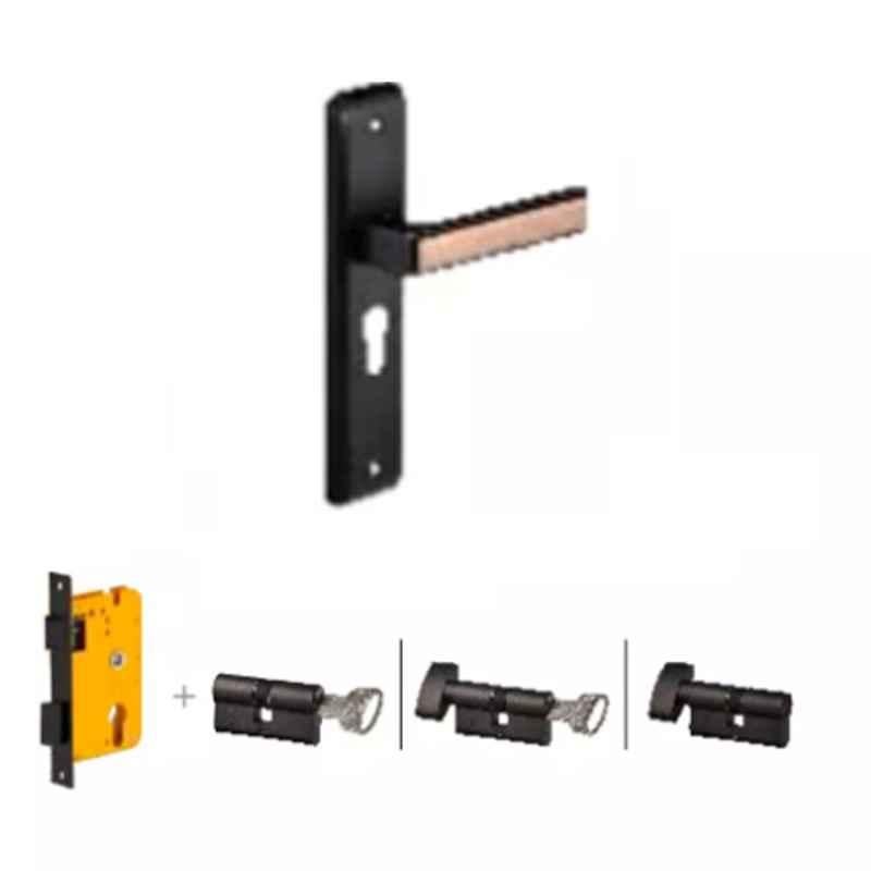 Dorset Kaira-X HL KAI 8 inch Zinc GMHG Finish Lock Set with Coin & 70mm Knob Cylinder