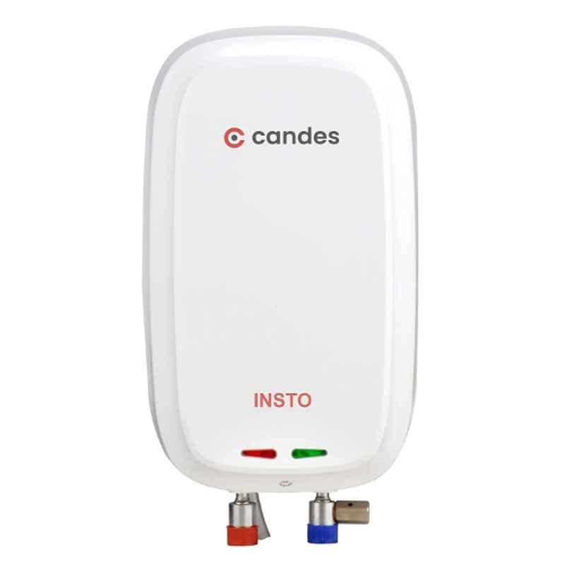 Candes Insto 3L 3000W ABS White 5 Star Instant Water Geyser, 3Insto1cc