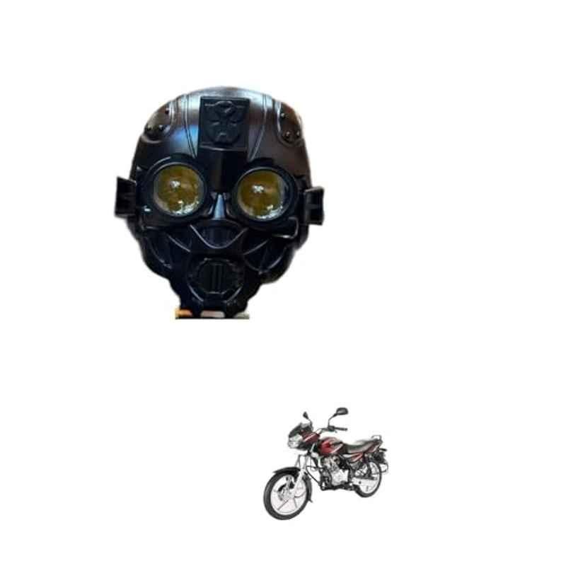 Kozdiko 55W Yellow & White 4 Pattern Bumble Bee Face Transformers Fog Light for Bajaj Discover 125, gf5eoencu57