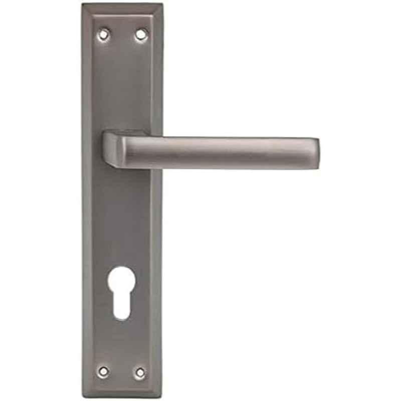 Robustline 70mm Aluminium Grey Lever Door Handle, BY0287