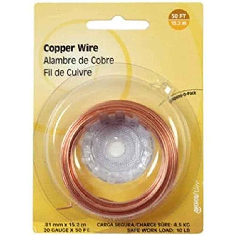 Hillman 50ft 20 Gauge Copper Wire
