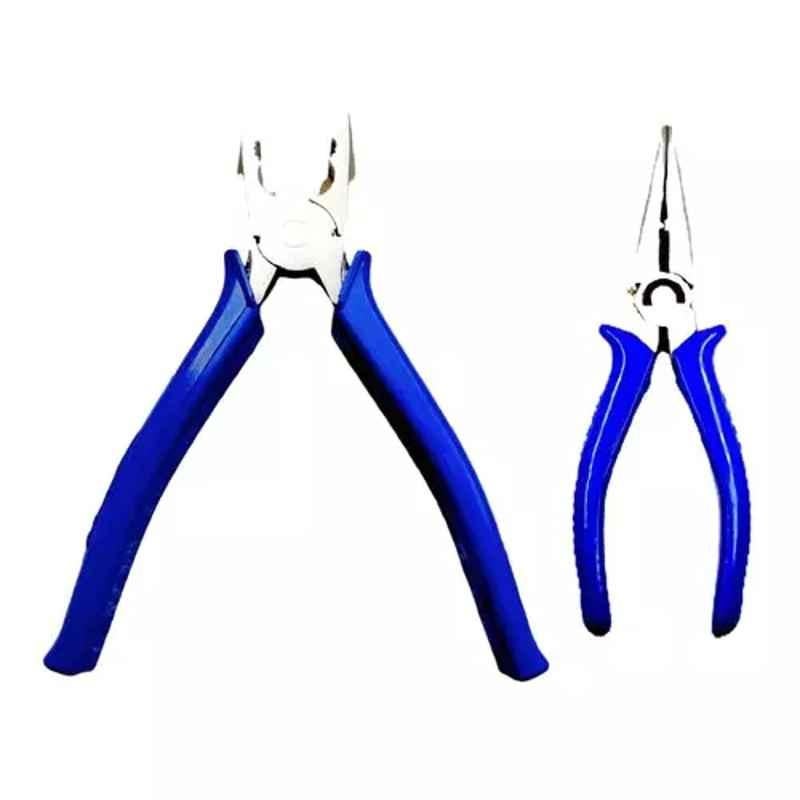 Sky Blue 2 Pcs 7.8 inch Lineman Plier Combo, SBE_PLIER_COMBOS_COMBO_275