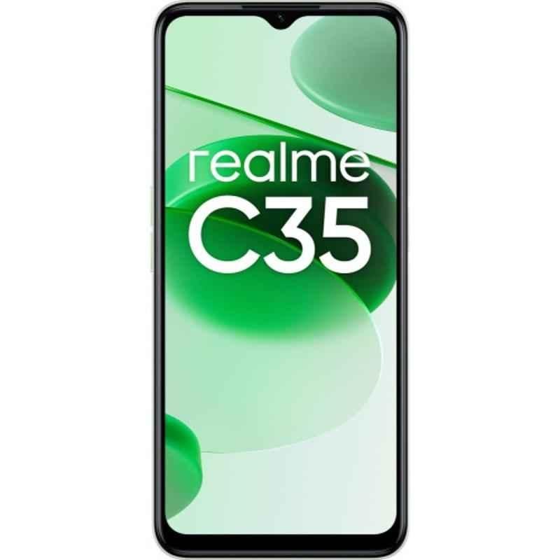 Realme C35 6.6 inch 6GB/128GB Storage Glowing Green Smartphone, RMX3511