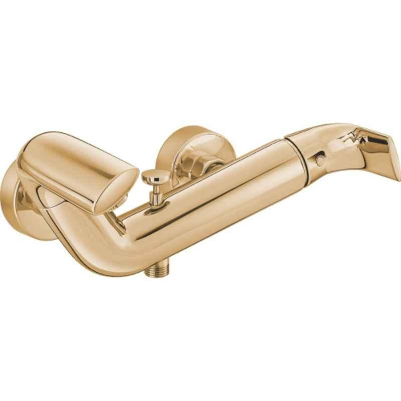 Kludi Rak Swing Brass Rose Gold DN15 Single Lever Bath & Shower Mixer, RAK16002.RG1