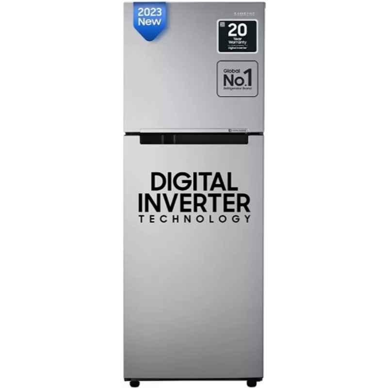 Buy Samsung 236 Litre 1 Star Gray & Silver Double Door