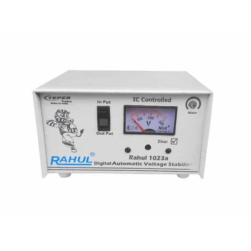 Rahul C-7000 A7 7kVA 28A 90-260V Autocut Voltage Stabilizer for Mainline Use