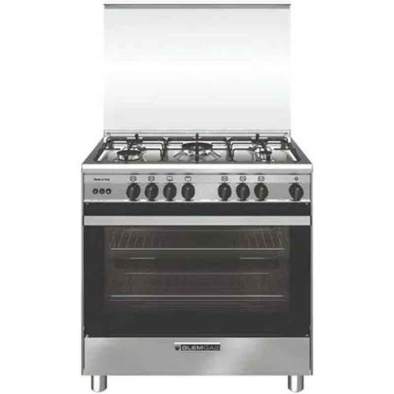 Glemgas SE8612GIFS 94L 5 Burners Stainless Steel Gas Cooker