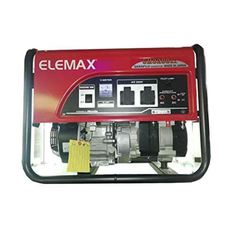 Elemax 2.6 Kva Generator Powered By Honda,Model:Sh3200Ex