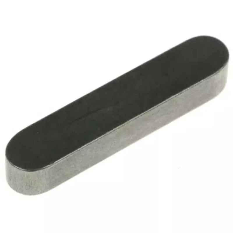 RS Pro 40x8x7mm Steel Feather Key, 3024223 (Pack of 10)
