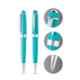 Cross Bailey Black Ink Teal Resin Finish Ballpoint Pen with 1 Pc Black Refill Set, AT0742-6