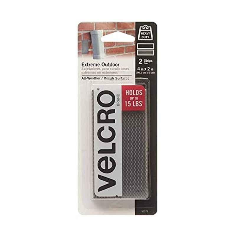Velcro 2Pcs 4x2 inch Extreme Strips Fastener, 91373