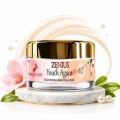 Zenius India 50g Youth Again Cream with Carrot Seed Oil, Shea Butter, Zinc Oxide & Red Raspberry Oil for Maintains Intimate Hygiene