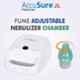 AccuSure JL Nebulizer Piston Compressor Nebulizer Machine with Mouth Piece, Child & Adult Mask
