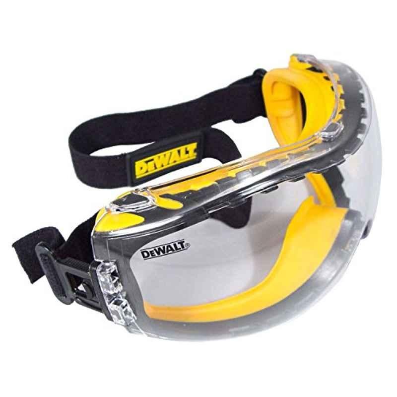 Dewalt Concealer Safety Goggles, Dpg82-11C, Clear