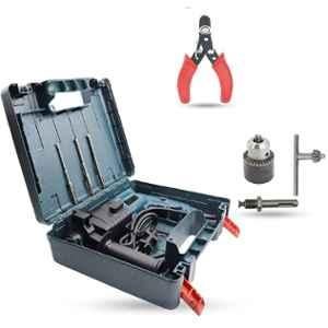 Walkers 750W Forward & Reverse Rotation Hammer Impact Drill Machine with 3 Bits, Drill Chuck, SDS Adapter & Wire Cutter, WKCB343