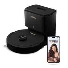 Eureka Forbes SmartClean Auto Bin Turbo 7000Pa 5000mAh Black Robotic Vacuum Cleaner, GVCDFSA7K00000