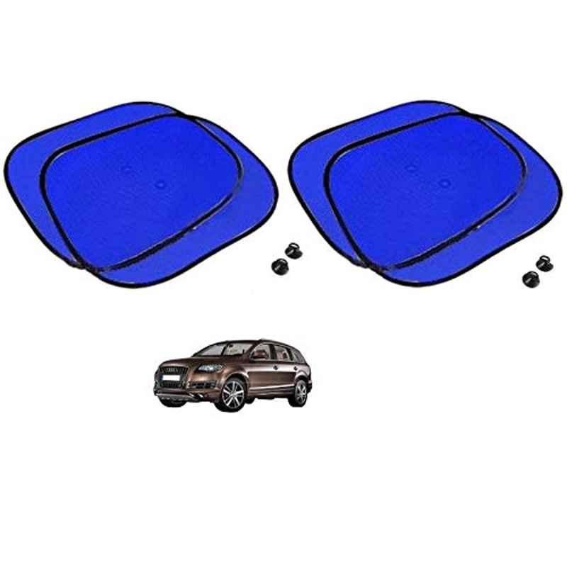 Kozdiko 4 Pcs Blue Chipkoo Car Window Sunshade Curtain Set for Audi Q7, koz_82901
