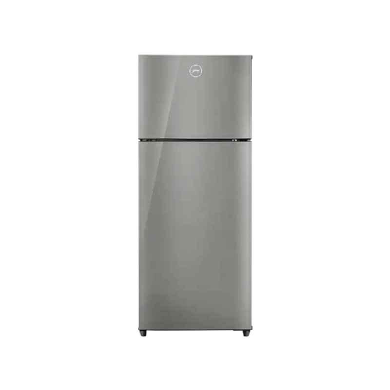 Godrej Eon Alpha 238 Litre 2 Star Steel Glow Double Door Refrigerator, RT EONALPHA 270BN RI