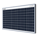 Loom Solar 40W 12V Poly Crystalline Solar Panel, LS40W