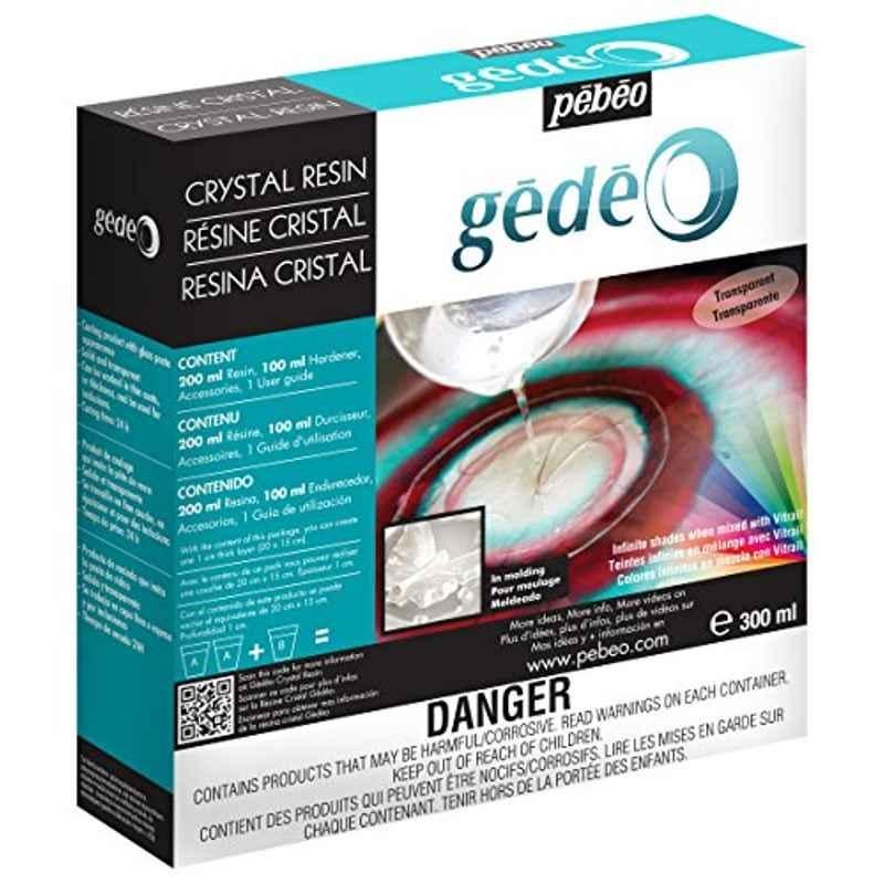 Pebeo Gedeo 300ml White Crystal Resin