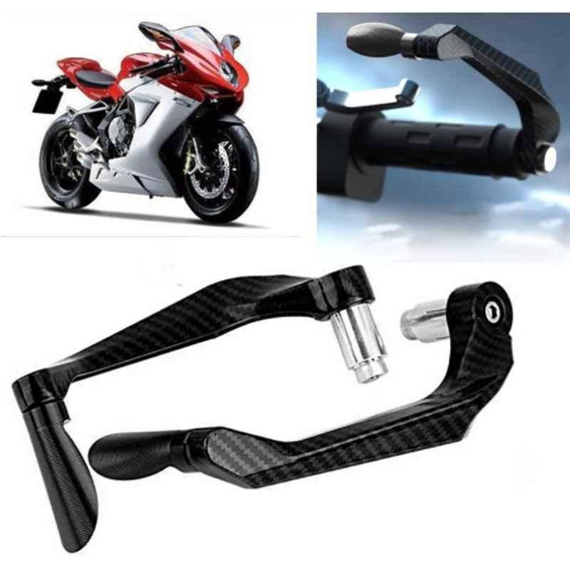 Auto Pearl 2 Pcs Aluminium Carbon Black Brake Clutch Lever Set for MV Agusta F3