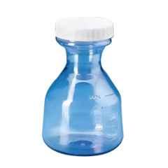 Tarsons 5L PC Sterile Erlenmeyer Cell Culture Flask with HDPE White Cap, 446020 (Pack of 4)