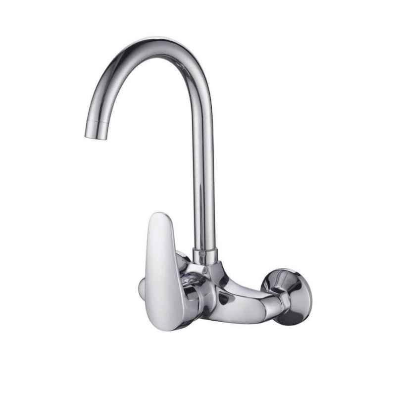 Milano Wall Mounted Hira Single Lever Kitchen Sink Mixer, 140100300358