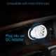Portronics Car Power 3T White 3.4A Car Charger with 3 USB Port, POR-380
