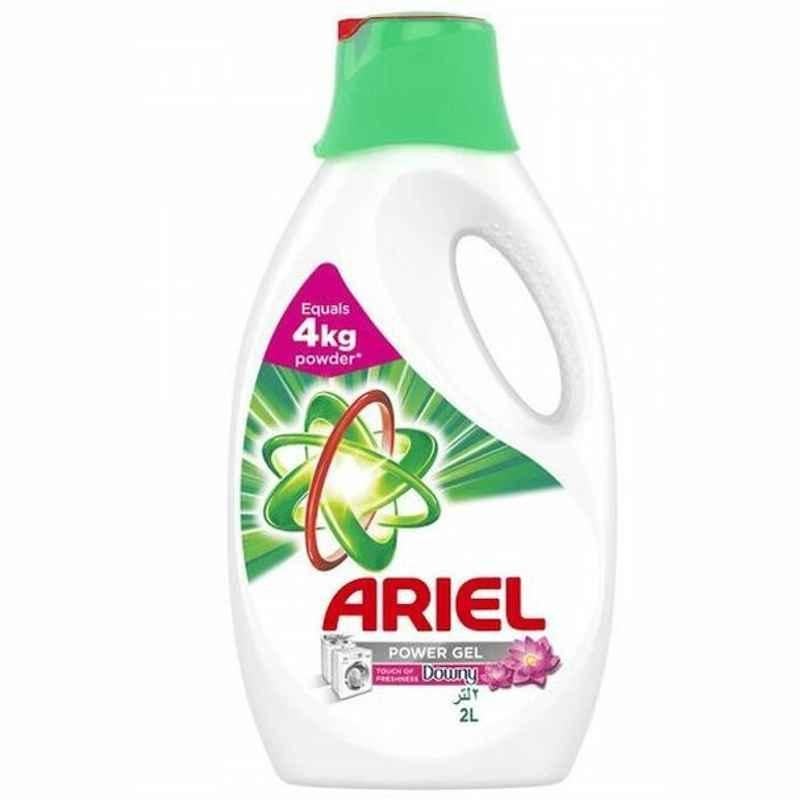 Ariel Automatic Power Gel Laundry Detergent, Touch of Freshness Downy, 2 L