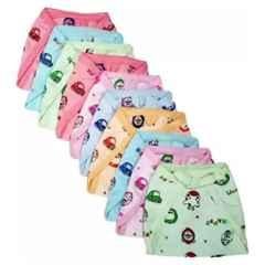 Fastgear Cloth Multicolour Tie Strip Diaper for New Born Baby, FG3203 (Pack of 8)