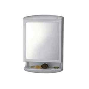 Branco PPCP White Multipurpose Bathroom Mirror Cabinet