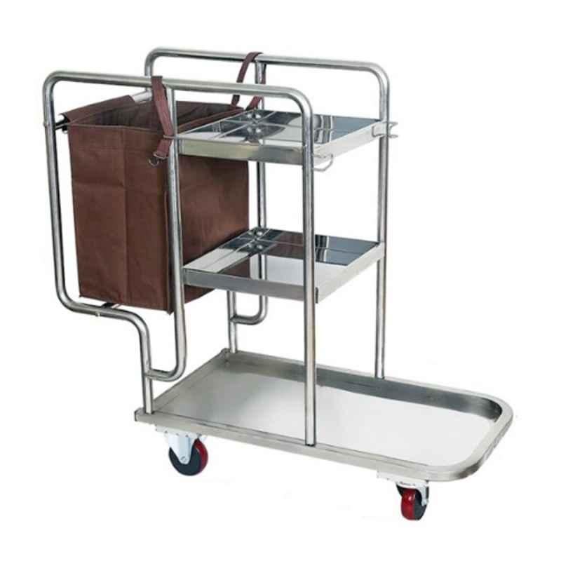 Suwas 100x45x82cm Stainless Steel Hotel Trolley, SU-SSMHT-HOTELT-006
