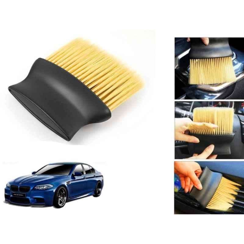 Auto Pearl Nylon Beige Car Dashboard Dust Cleaner Brush for M5