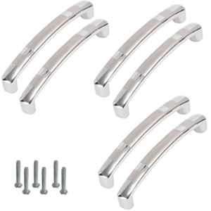 Atom 536 8 inch CPPT Finish Zinc Cabinet Pull Handle (Pack of 6)