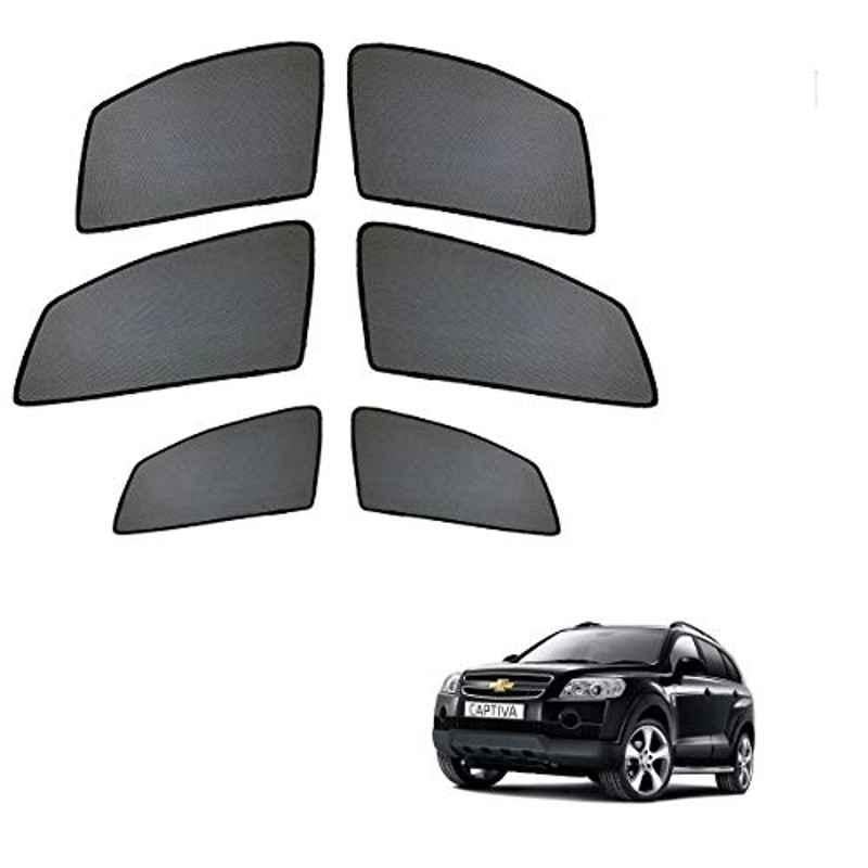 Kozdiko 4 Pcs Half Magnetic Car Sun Shade Set for Chevrolet Captiva