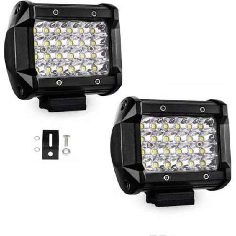 JBRIDERZ Car 24 Led 2 Pcs Set Cree Fog Light For Mahindra Tuv 300 1.5L T8 Amt