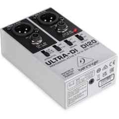Behringer ULTRA-DI DI20 9V Professional Active 2 Channel DI Box