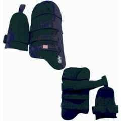 RST Black Thigh & Elbow Cricket Guard for Men's