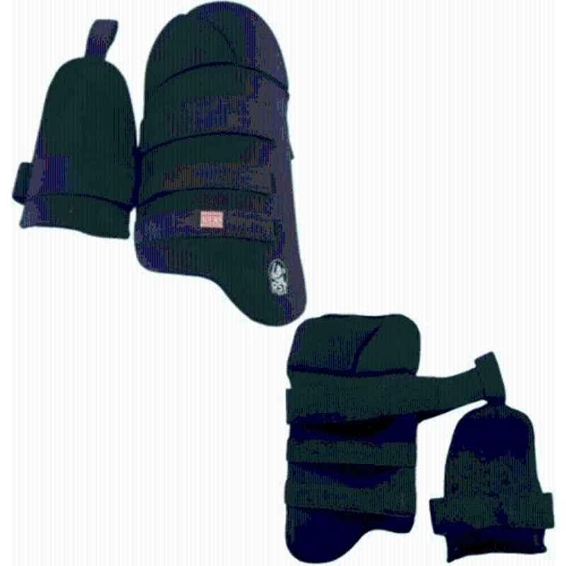 RST Black Thigh & Elbow Cricket Guard for Men's