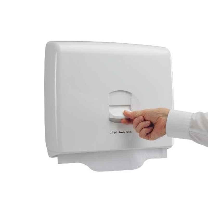 Kimberly-Clark Aquarius White Personal Toilet Seat Cover Dispenser, 69570