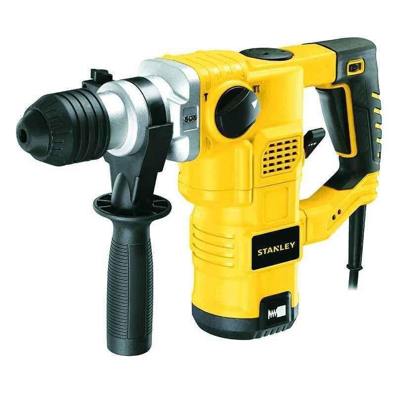 Stanley 1250W 3 Mode L-Shape SDS-Plus Demolition Hammer, STHR323K-IN