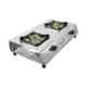 Good Flame Stelo 2 Burners Manual Ignition Stainless Steel Gas Stove with ISI Quality Mark & 1 Year Warranty, GF001