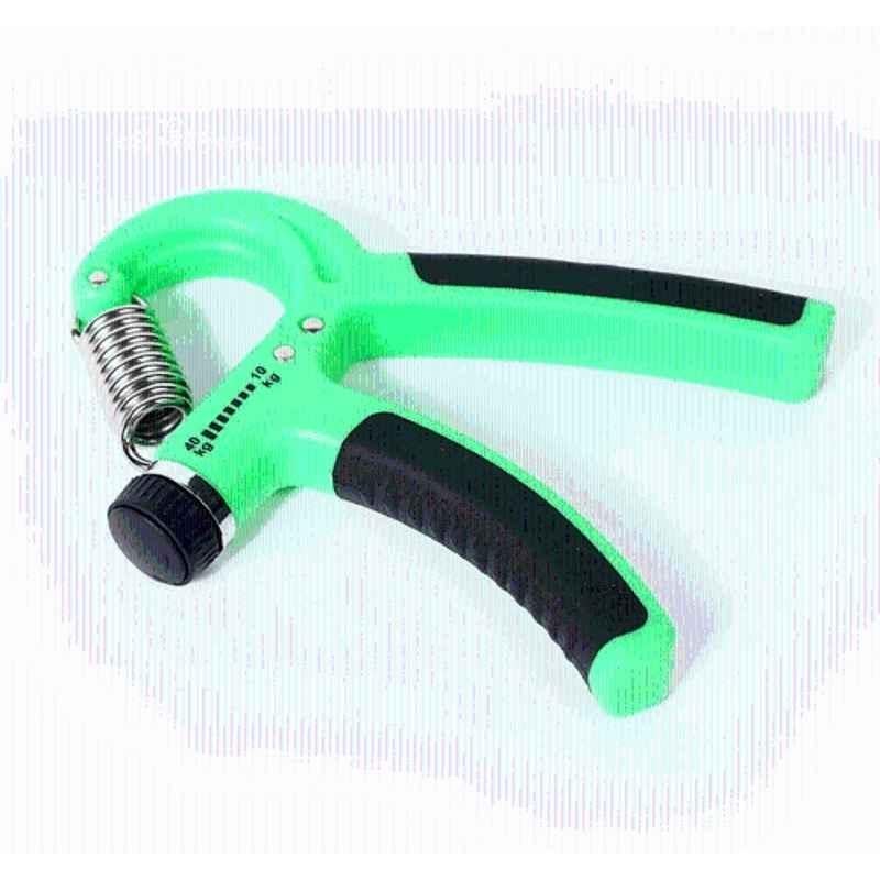 QUIT-X 8.3cm 22-88 LBS Green Adjustable Resistance Fitness Hand, Wrist & Forearm Grip