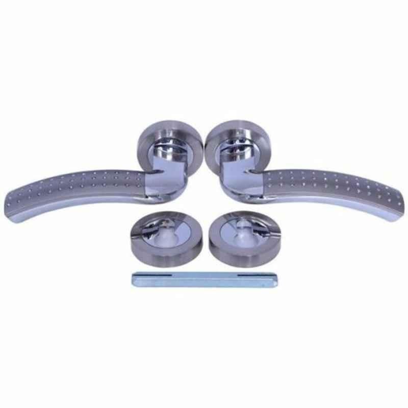 Silver Iron Steel Door Handle, AA-9611-SN-CP