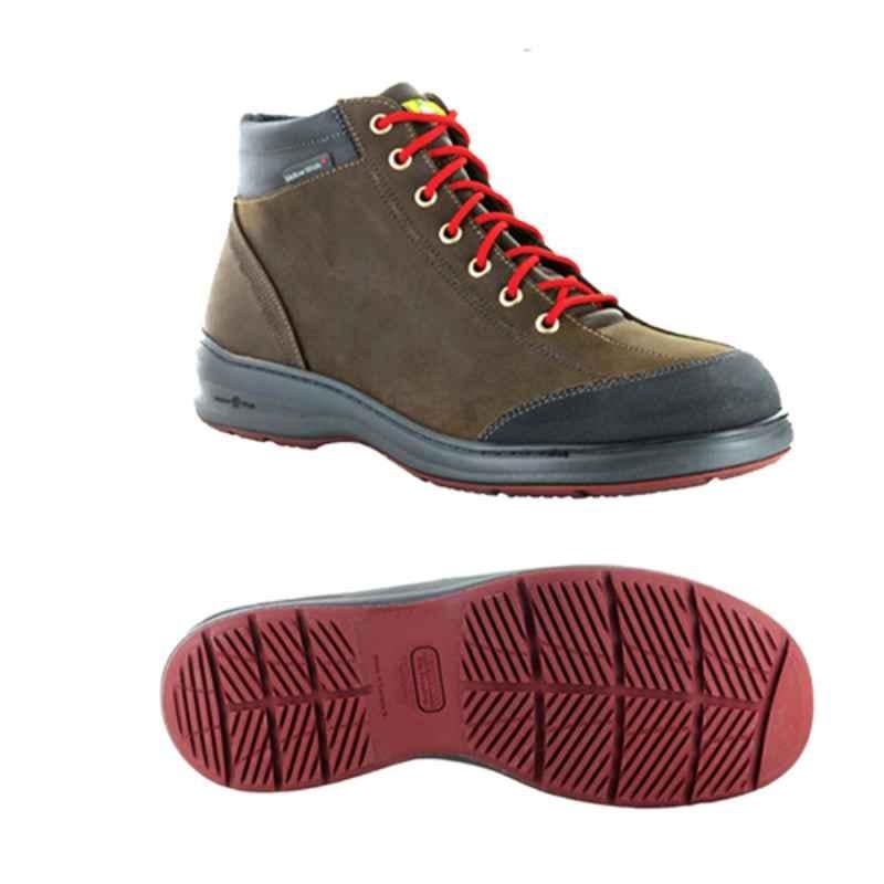 MELLOW WALK Patrick-2.0 515209 Steel Toe Electric Shock Resistant Red Safety Shoes, Size: 44