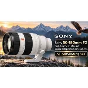 Sony SEL50150GM 50-150 mm F2 Full-Frame E Mount Super Telephoto Camera Lens