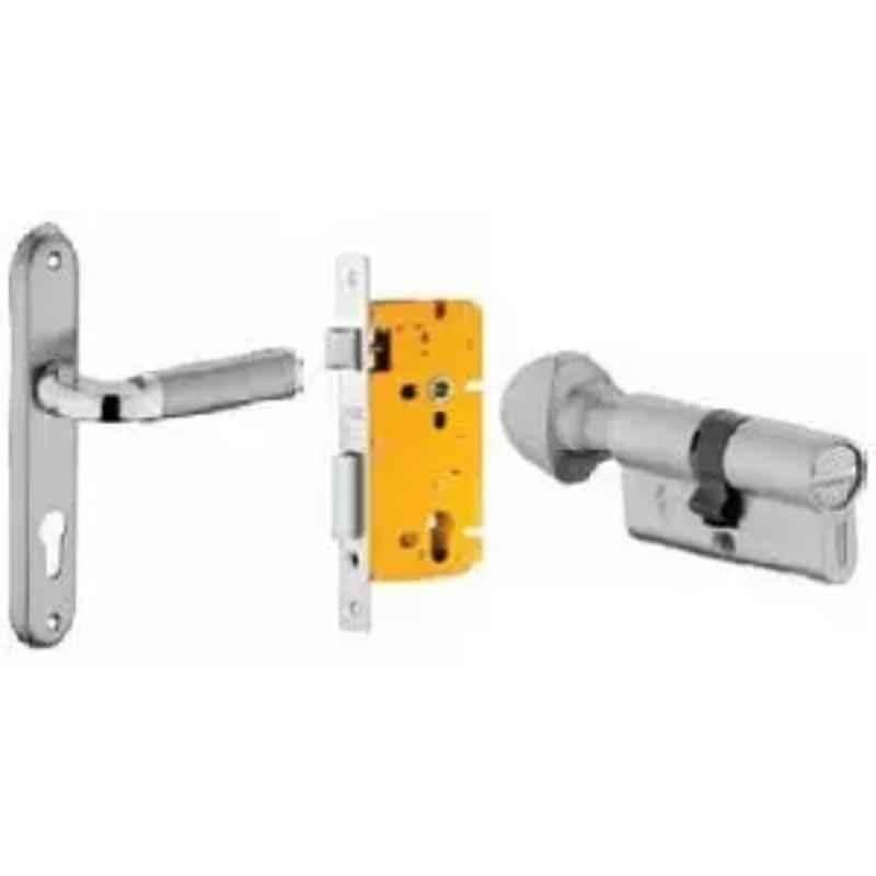 Dorset ML Series Inspire 60mm Stainless Steel Patina Finish Door Handle Lock Set with Coin & Knob (Pack of 2)