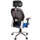 Dicor Seating DS71 Seating Mesh Blue High Back Net Office Chair