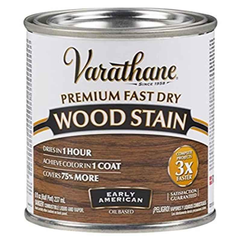 Rust-Oleum Varathane 237ml Early American 262024 Oil Based Premium Fast Dry Wood Stain