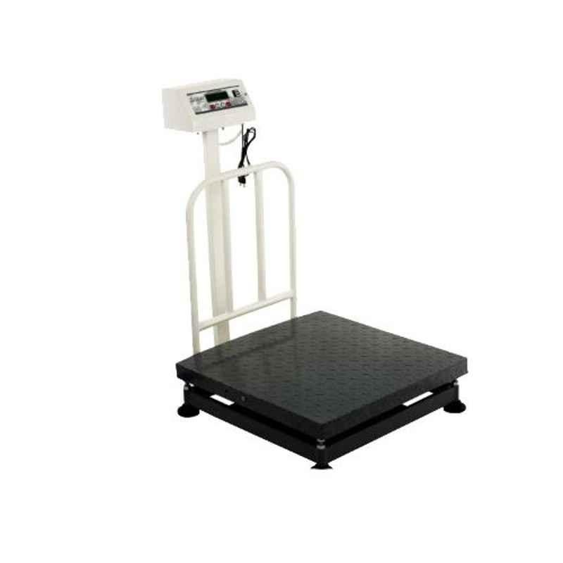 iScale 300kg and 50g Accuracy Mild Steel Digital Industrial Heavy-Duty Platform Weighing Machine